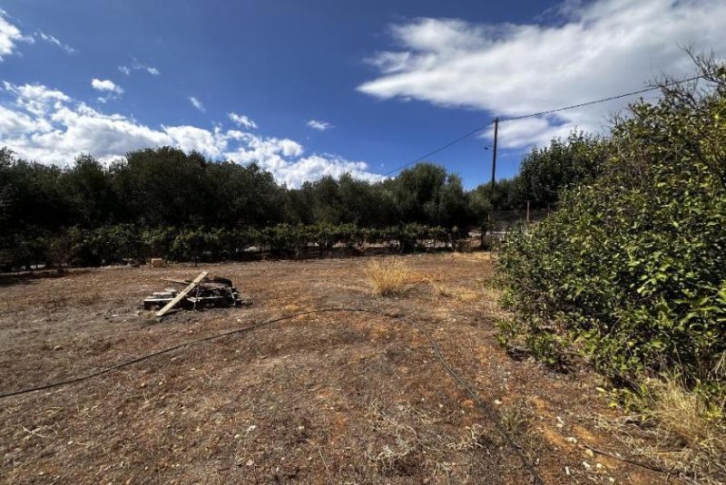 Vamvakopoulo Kreta, Vamvakopoulo: Flaches Grundstück mit 150 m² bebaubarer Fläche in erstklassiger Lage Grundstück kaufen